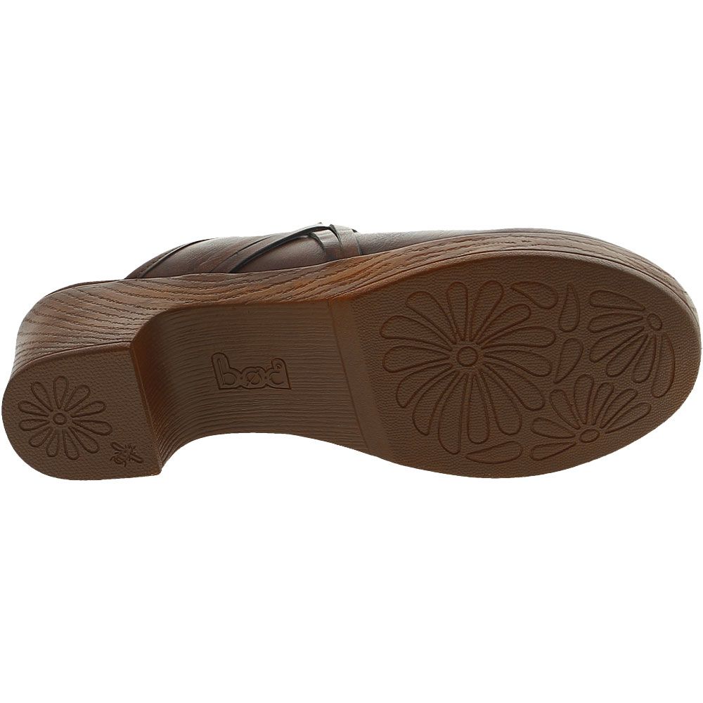 B.O.C. by Born Journi Clogs Casual Shoes - Womens Brown Sole View