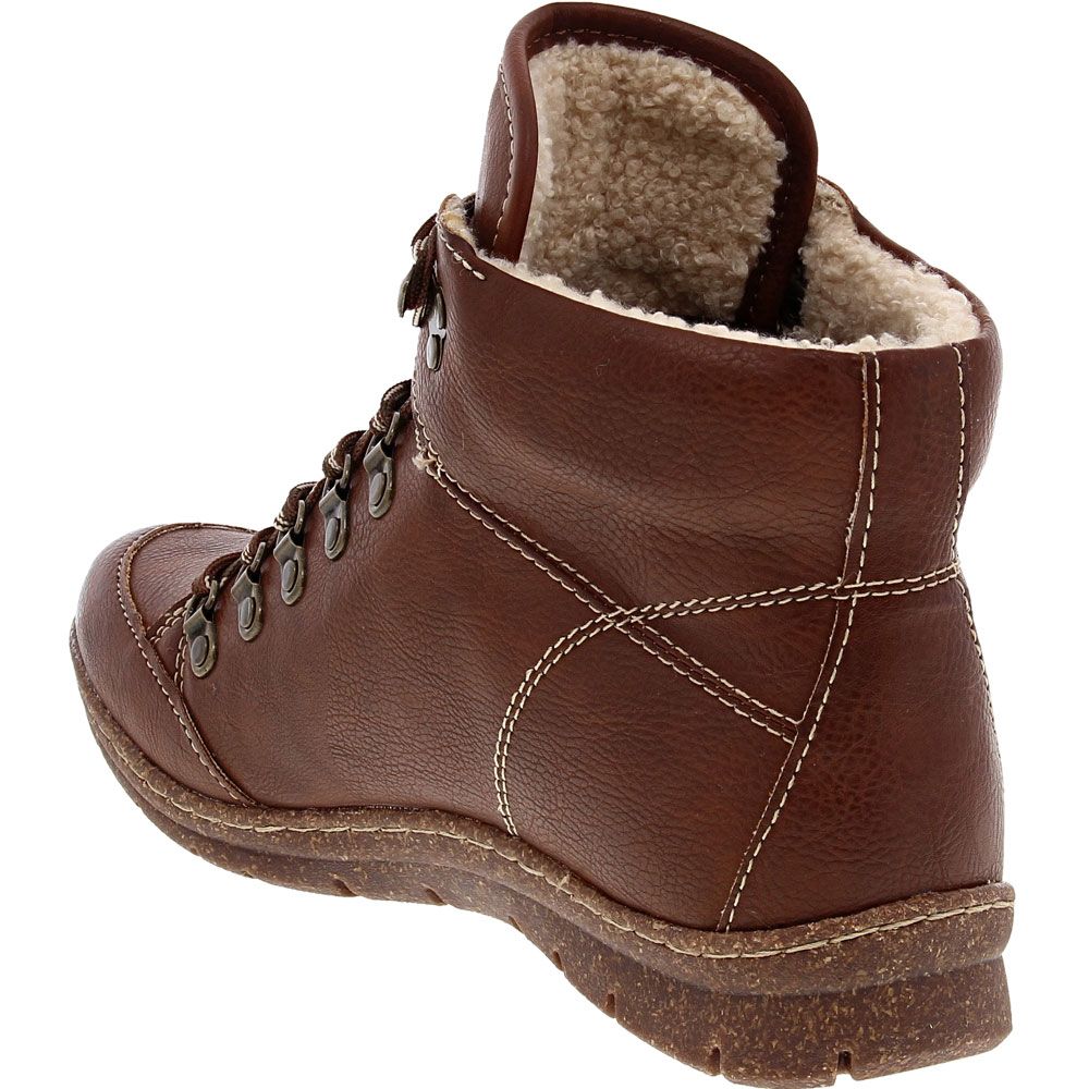 B.O.C. by Born Alyssa Cozy Casual Boots - Womens Brown Back View