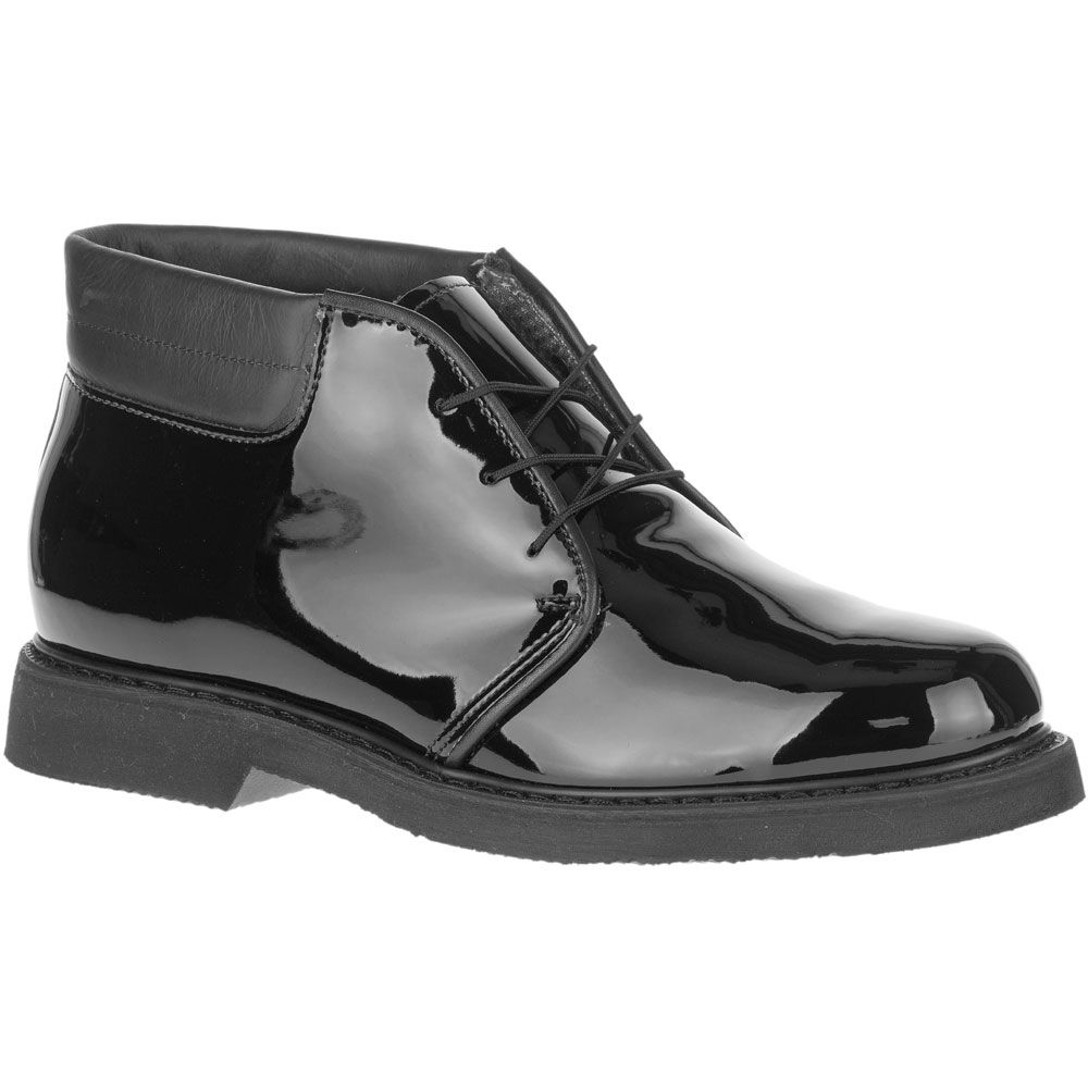 Bates High Gloss Chukka Non-Safety Toe Work Boots - Mens Black