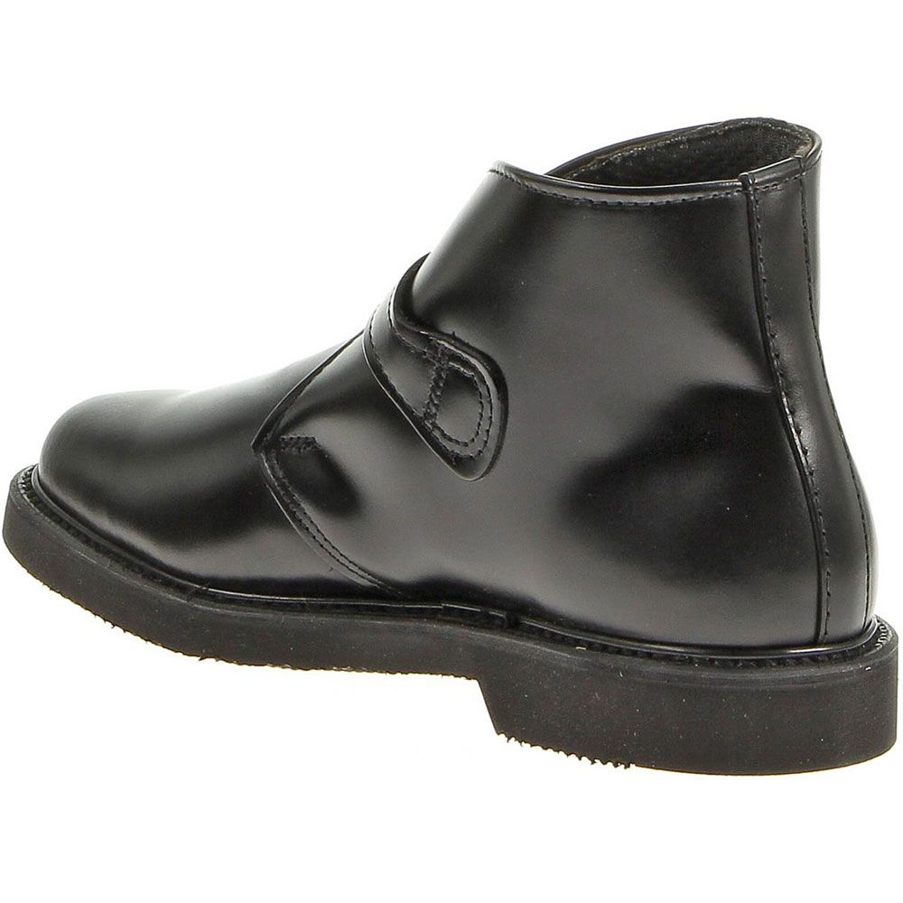 Bates Buckle Chukka Non-Safety Toe Work Boots - Mens Black Back View