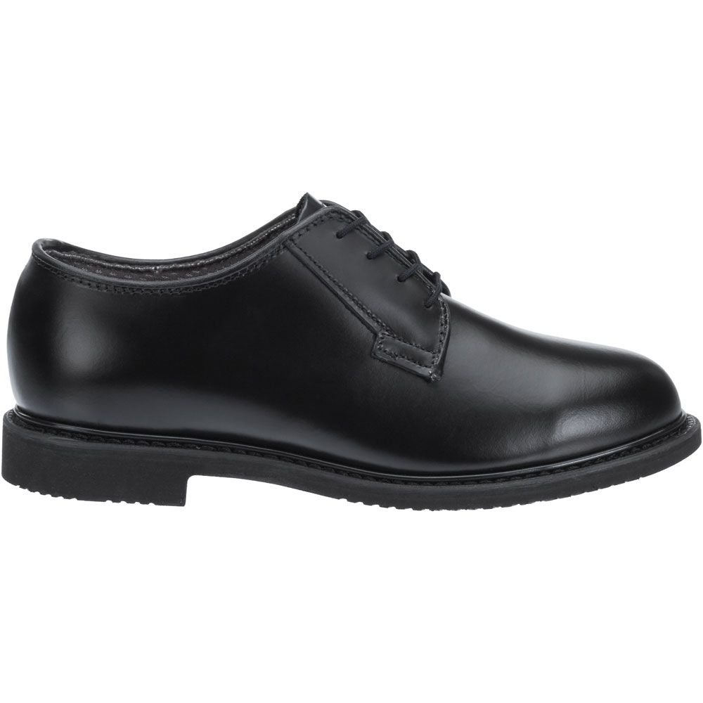 Bates Lites Black Box Non-Safety Toe Work Shoes - Womens Black Side View