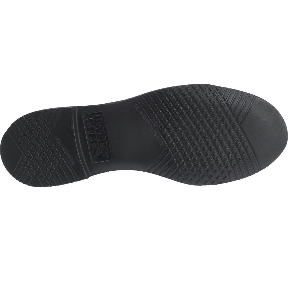 Bates Lites Black Box Non-Safety Toe Work Shoes - Womens Black Sole View