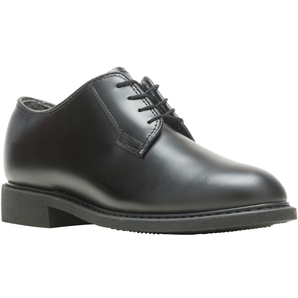 Bates Uniform Ox Leather Non-Safety Toe Work Shoes - Womens Black