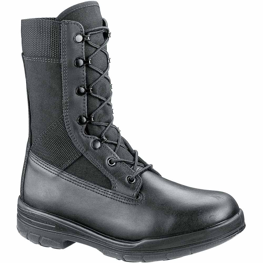 Bates 8in Tropical Seals Non-Safety Toe Work Boots - Mens Black