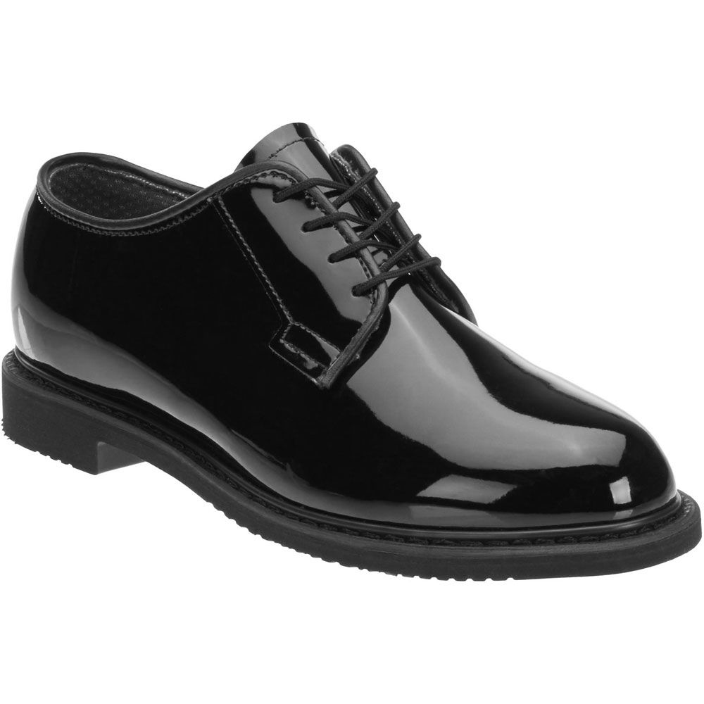 Bates Bates Lites Gloss Ox Non-Safety Toe Work Shoes - Mens Black
