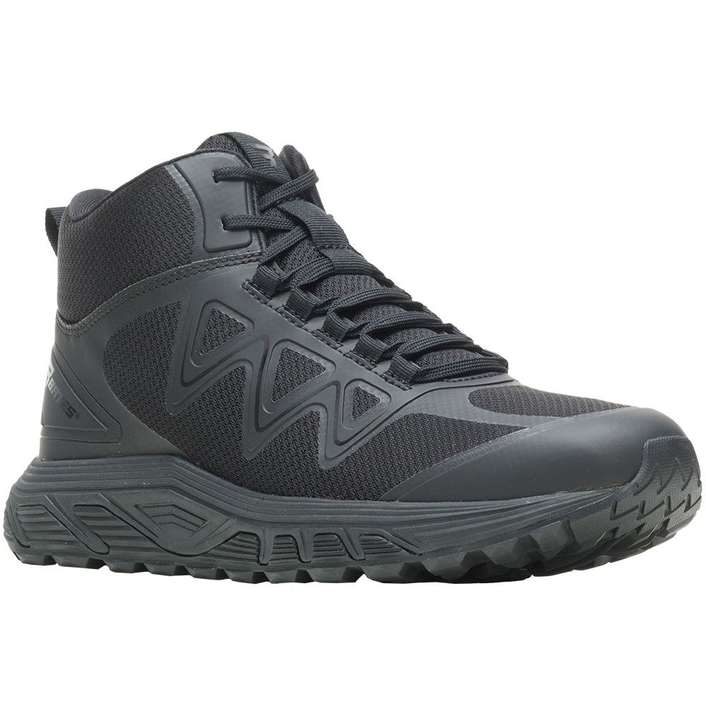 Bates Rush Mid Non-Safety Toe Work Boots - Mens Black