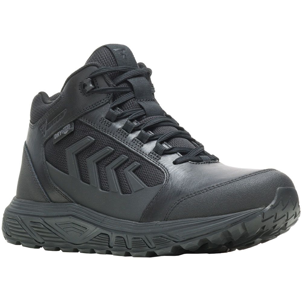 Bates Rush Shield Mid Non-Safety Toe Work Boots - Mens Black
