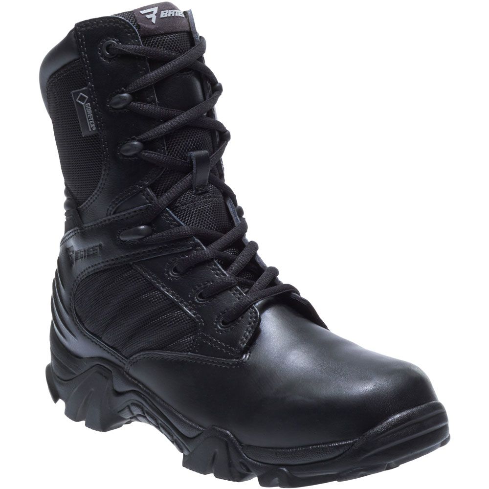 Bates Gx 8 Side Zip Gtx Non-Safety Toe Work Boots - Womens Black