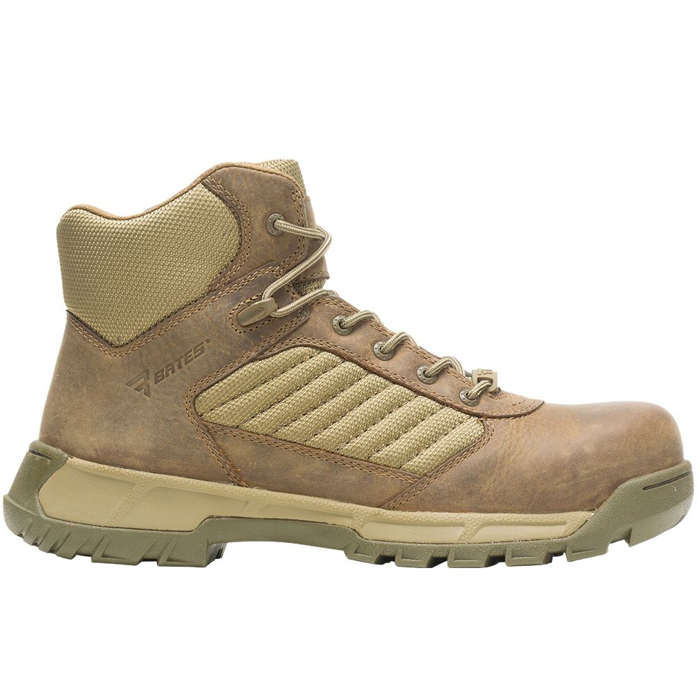 Bates Tactical Sport 2 Mid Zip | Mens Comp Toe Work Boots | Rogan's Shoes