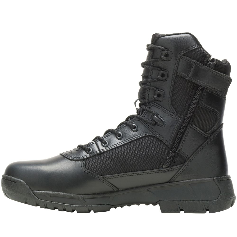 Bates Tactical Sport 2 8in Non-Safety Toe Work Boots - Mens Black Back View