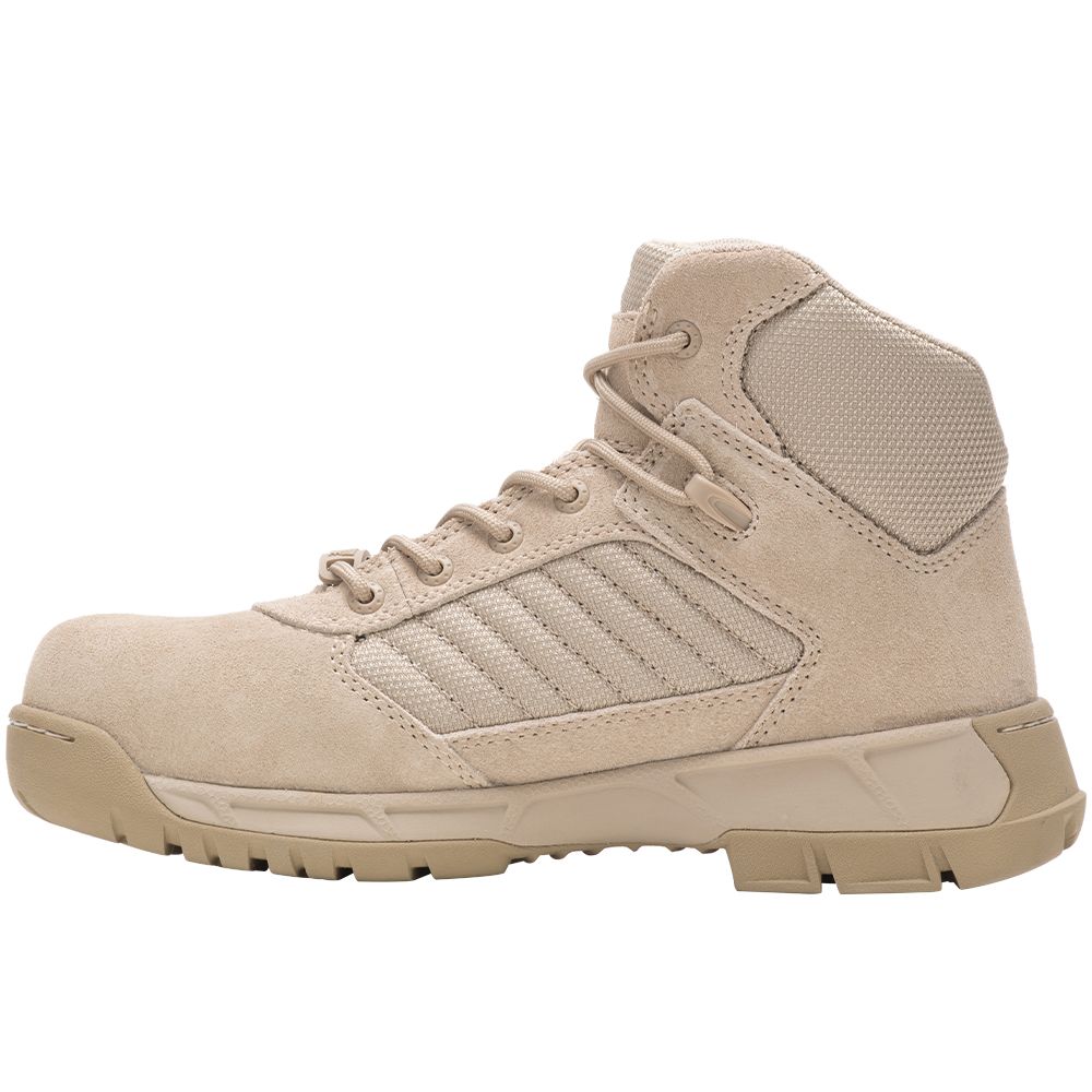 Bates Tactical Sport 2 Mid Composite Toe Work Boots - Womens Desert Sand Back View