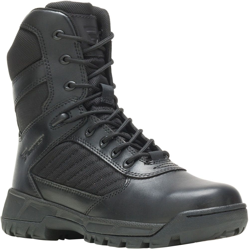Bates Tac Sport 2 Tall Zip Non-Safety Toe Work Boots - Womens Black