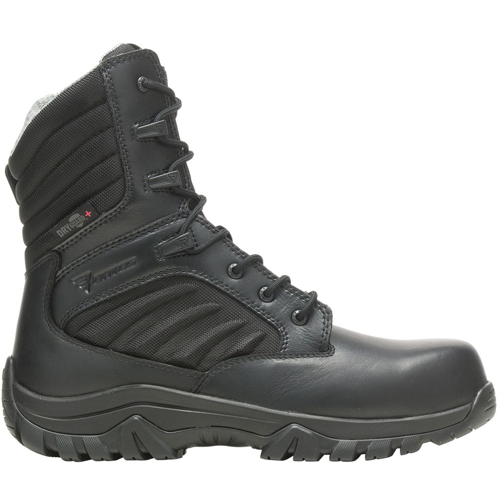Bates GX X2 Tall Zip Dryguard Composite Toe Work Boots - Mens Black