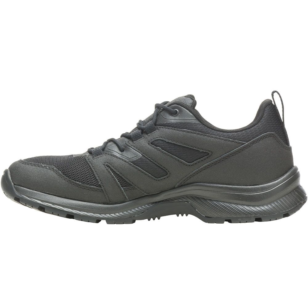 Bates Rallyforce Low Non-Safety Toe Work Shoes - Mens Black Back View