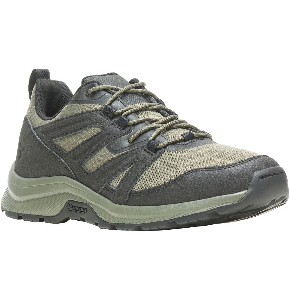 Bates Rallyforce Low Non-Safety Toe Work Shoes - Mens Olive