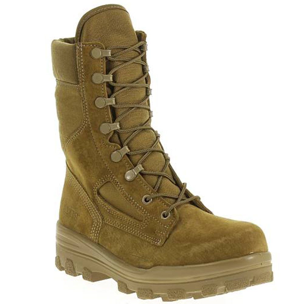 Bates Usmc Durashocks Light Non-Safety Toe Work Boots - Womens Olive Mojave