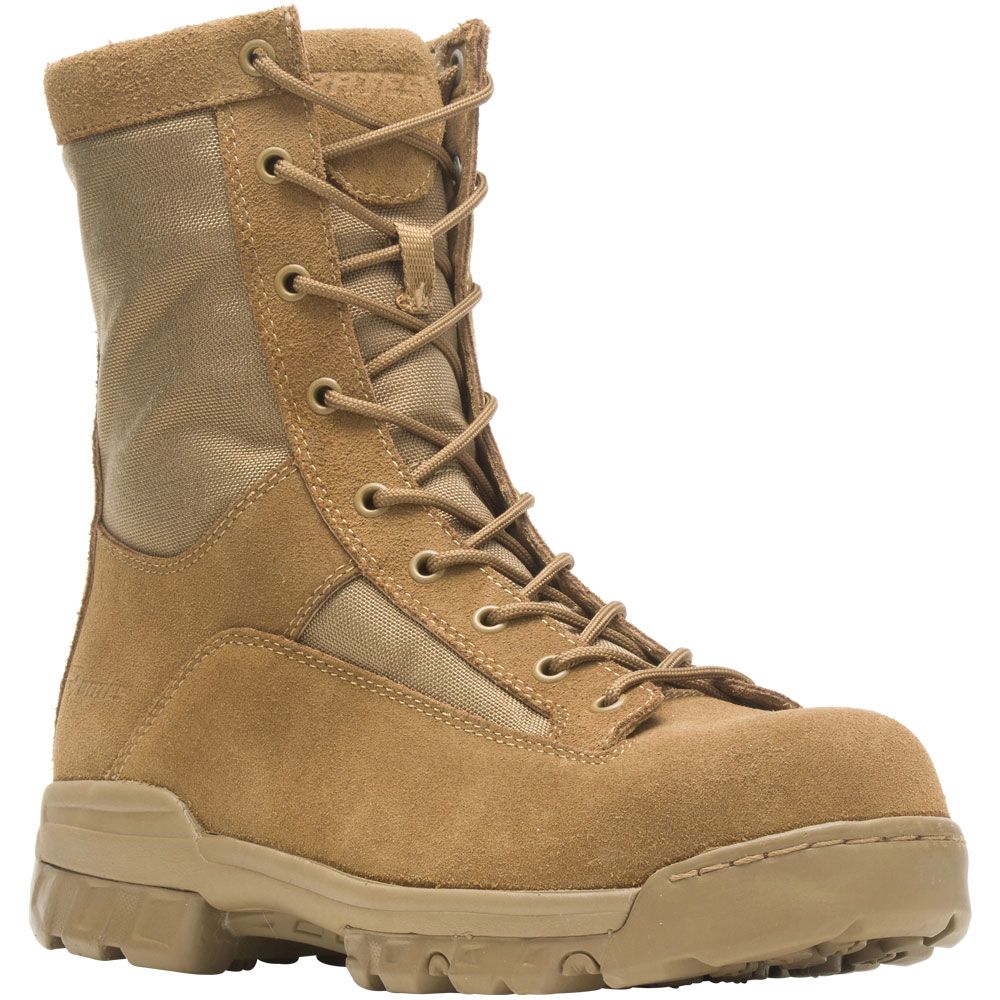 Bates Ranger 2 Hot Weather Composite Toe Work Boots - Mens Coyote Brown
