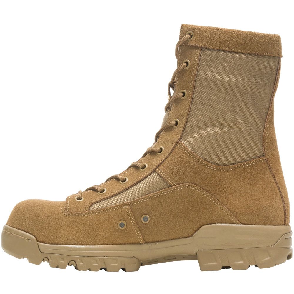 Bates Ranger 2 Hot Weather Composite Toe Work Boots - Mens Coyote Brown Back View