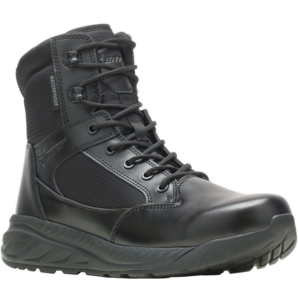 Bates Opspeed Tall Wp Non-Safety Toe Work Boots - Mens Black