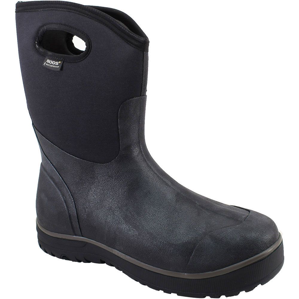 Bogs Ultra Mid Rubber Boots - Mens Black