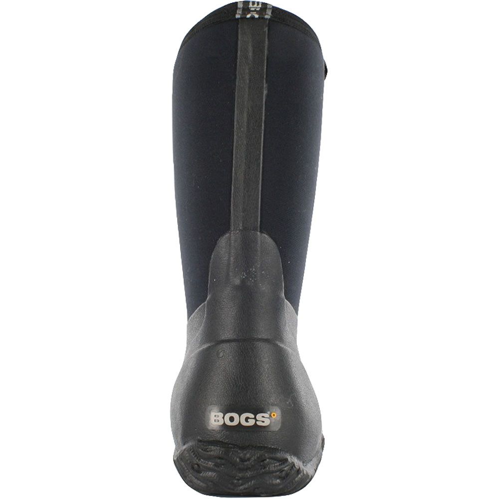 Bogs Classic Mid Non-Safety Toe Work Boots - Mens Black Back View