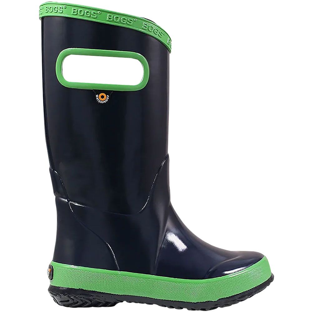 Bogs Rainboot Solid Boot - Boys | Girls Navy Green