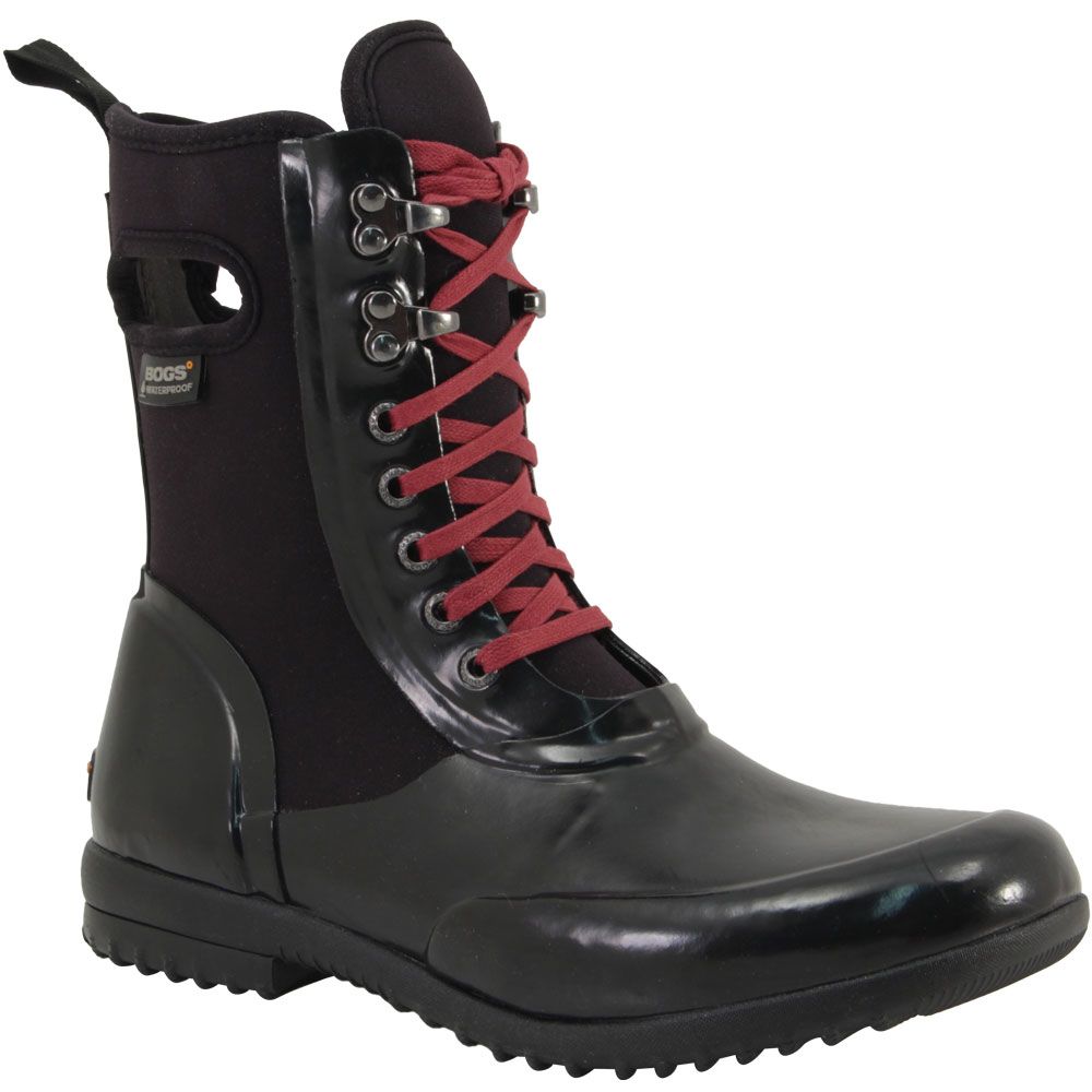 Bogs Sidney Solid Rubber Boots - Womens Black