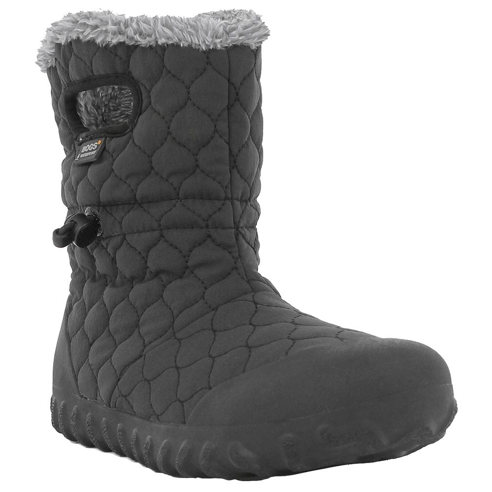 Bogs B Moc Quilted Puff Winter Boots - Womens Black