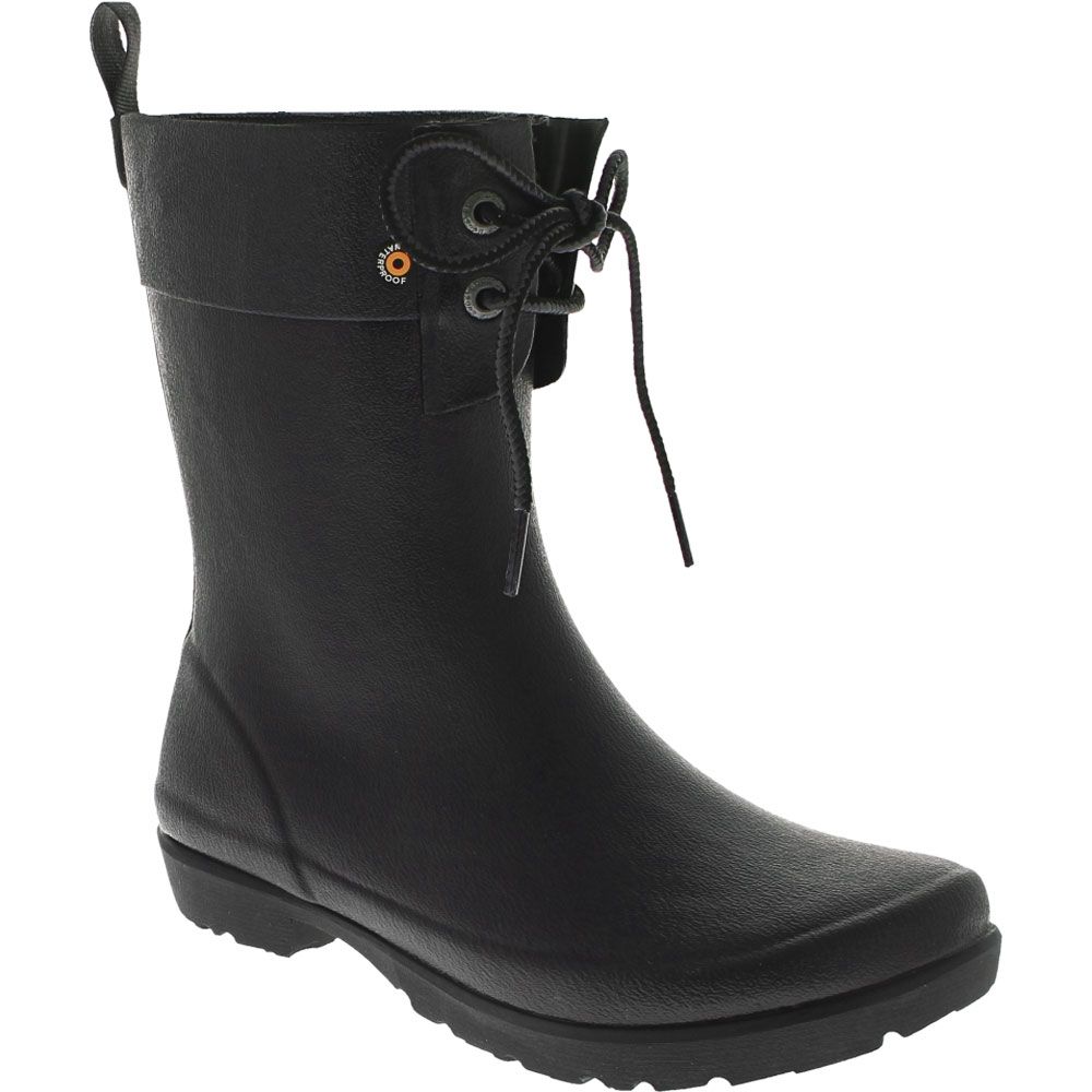Bogs Flora 2 Eye Boot Rain Boots - Womens Black