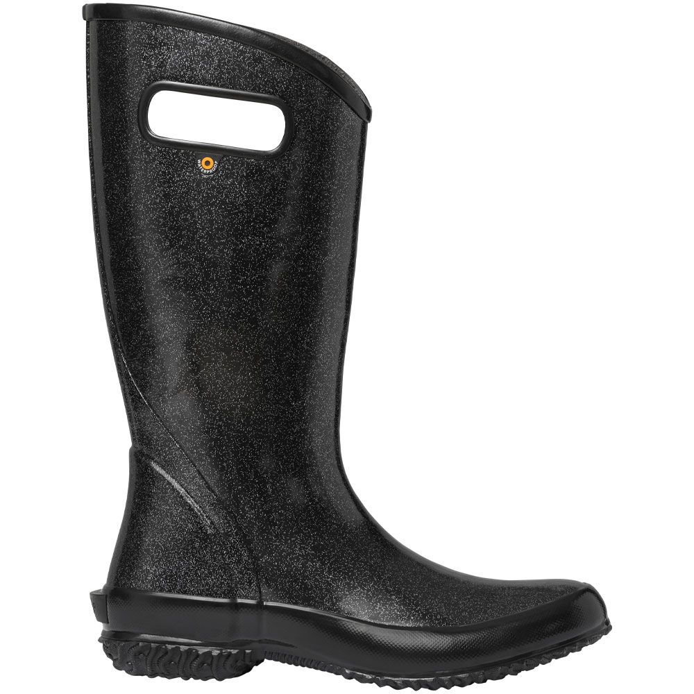 Bogs Rainboot Glitter Rain Boots - Womens Black