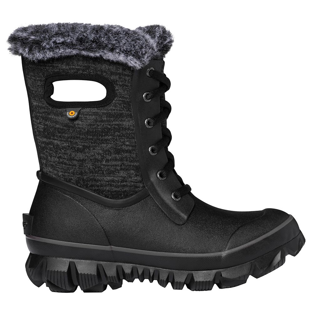 Bogs Arcata Knit Comfort Winter Boots - Womens Black Multi