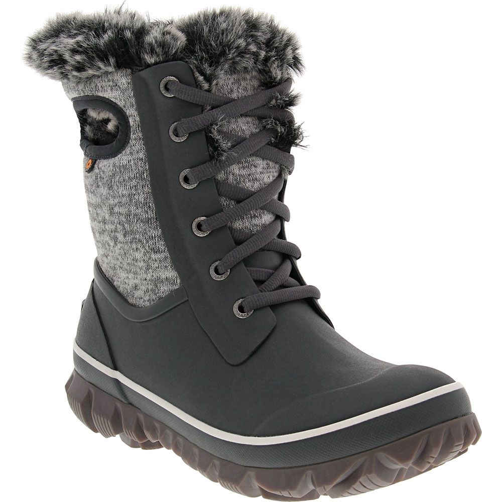 Bogs Arcata Knit Winter Boots - Womens Grey