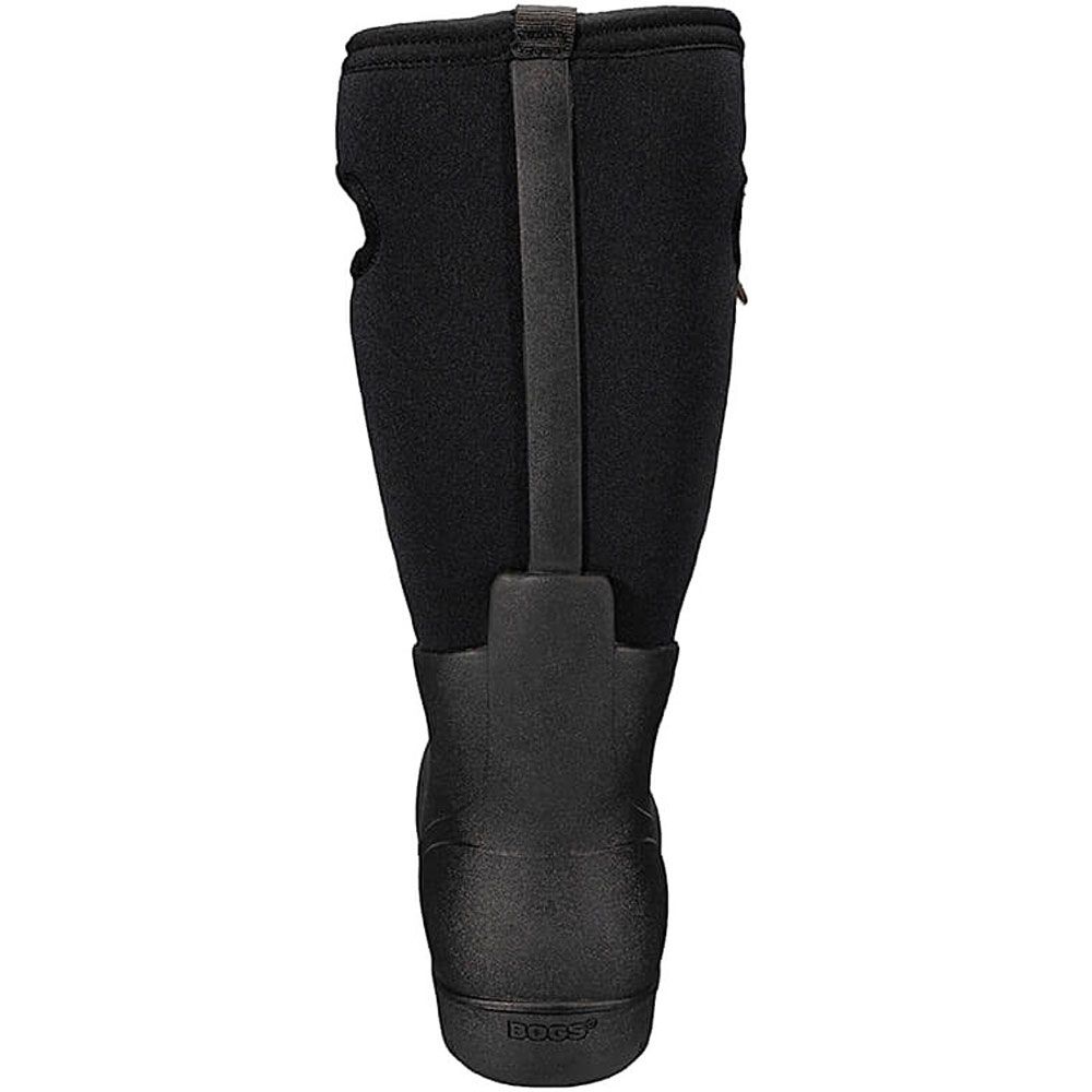 Bogs Neoclasic Solid Rain Boots - Womens Black Back View