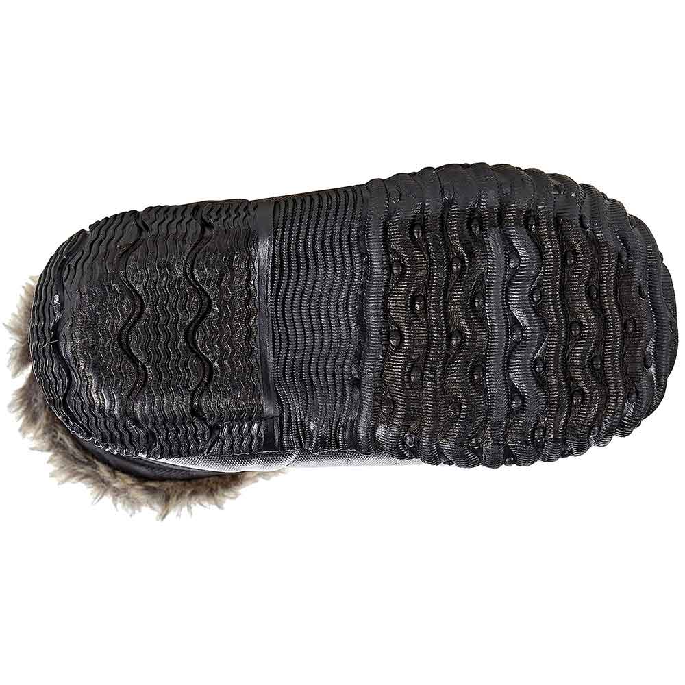 Bogs Arcata Urban Lace Winter Boots - Mens Black Sole View