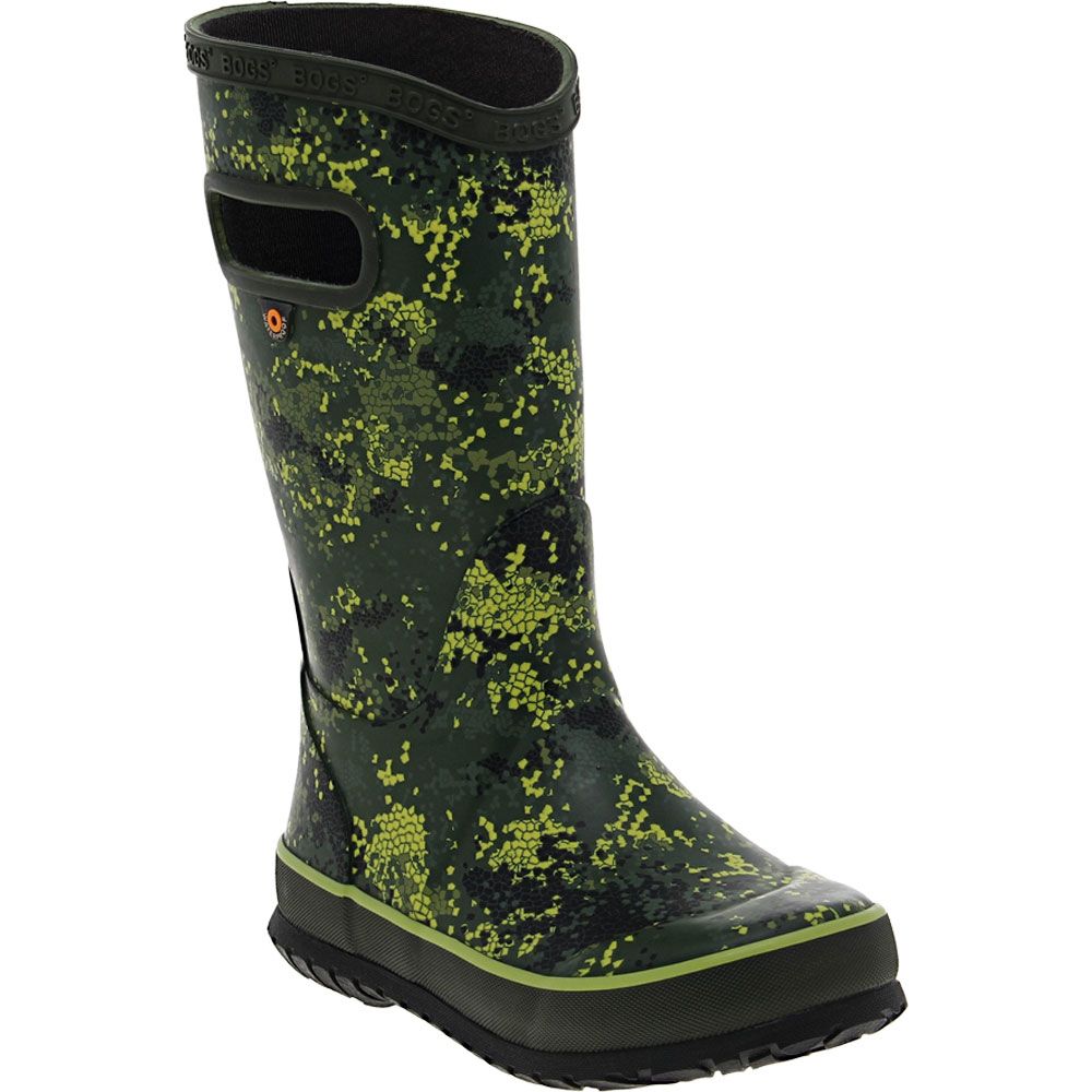 Bogs Rainboot Rain Boots - Girls | Boys Green Multi