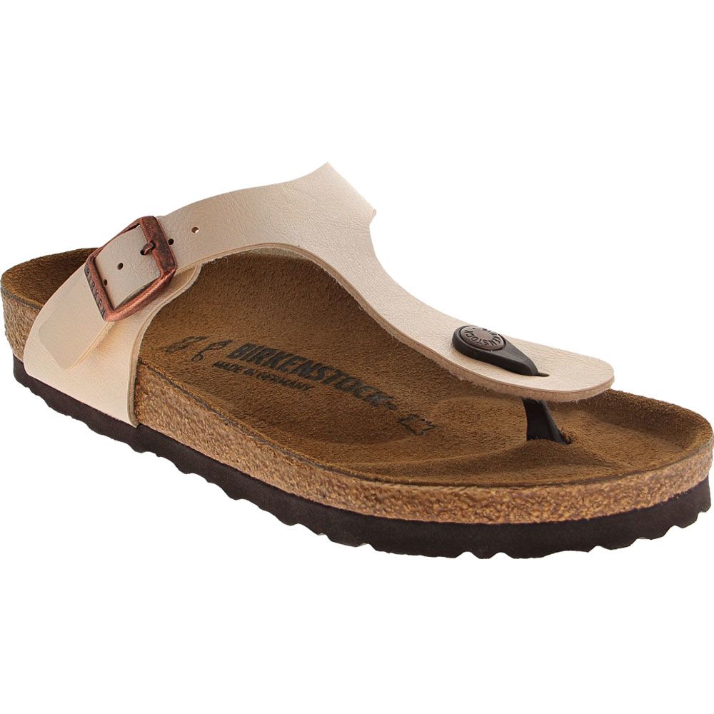 Birkenstock Gizeh Thong Sandals - Womens Pearl White