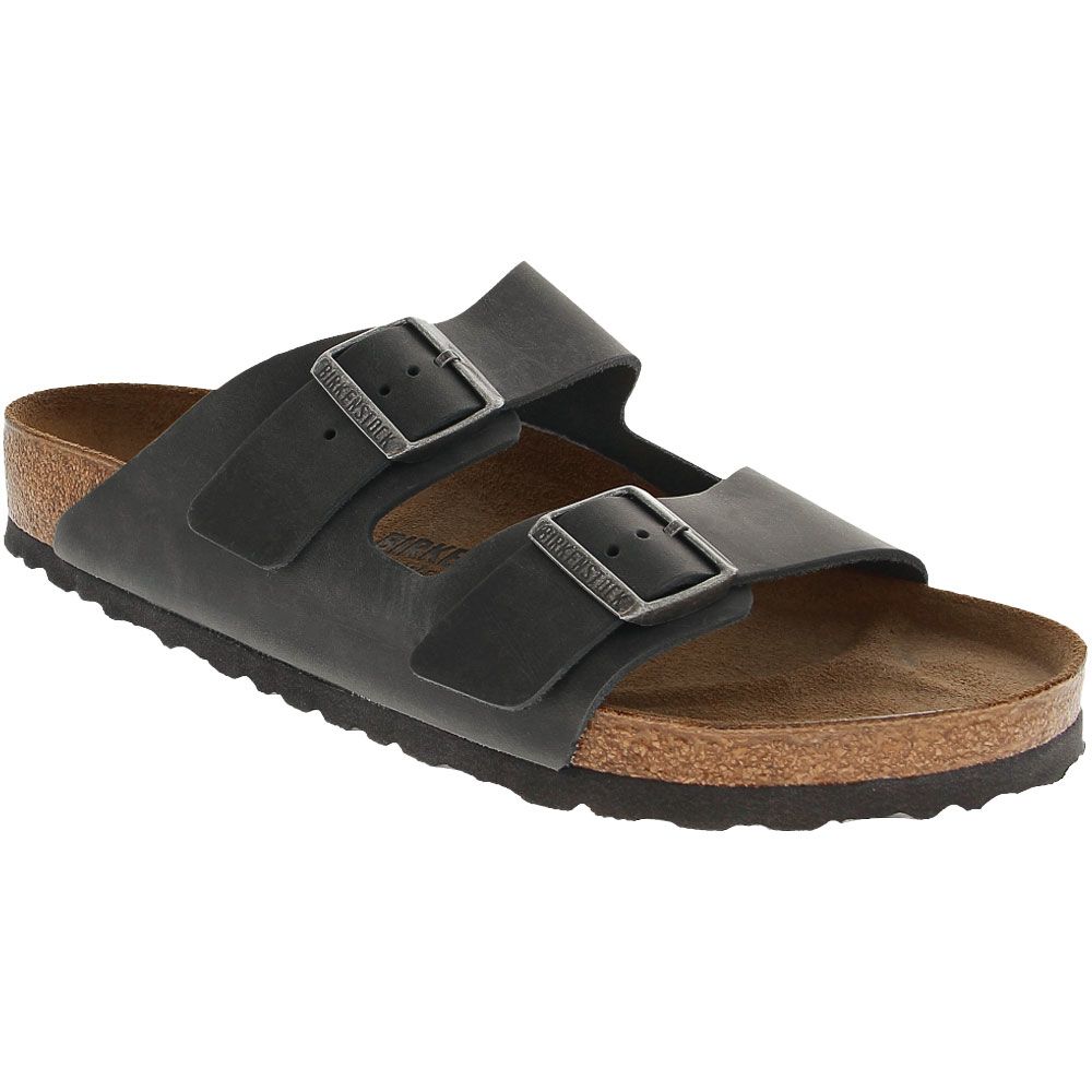 Birkenstock Arizona Slide Sandals - Mens Black