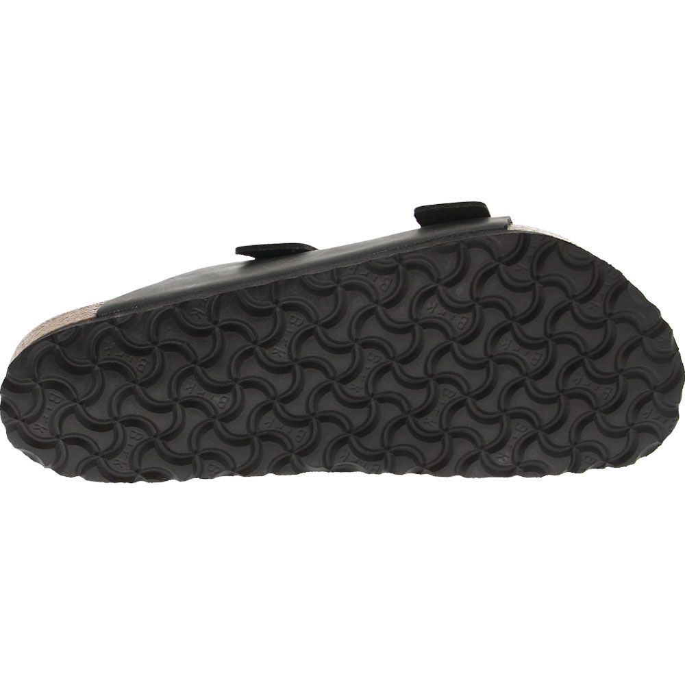 Birkenstock Arizona Slide Sandals - Mens Black Sole View