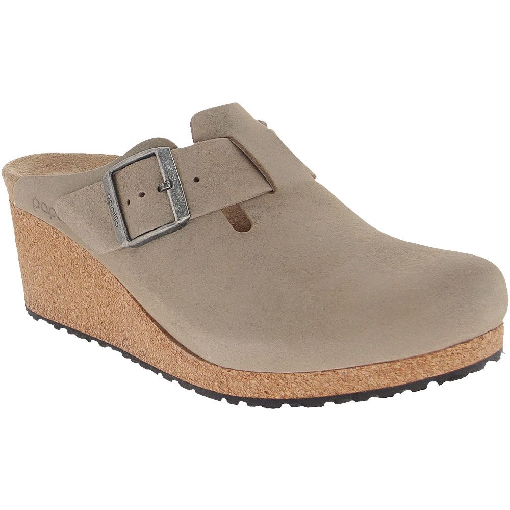 Birkenstock Fanny Slip on Casual Shoes - Womens Taupe