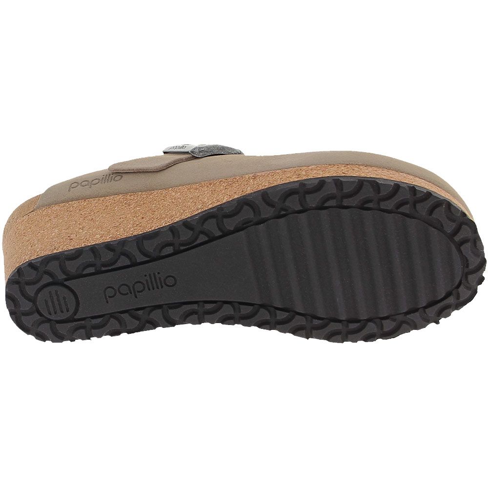 Birkenstock Fanny Slip on Casual Shoes - Womens Taupe Sole View