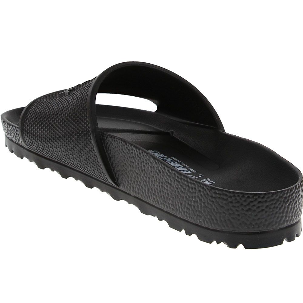 Birkenstock Barbados Slide Sandals - Womens Black Back View