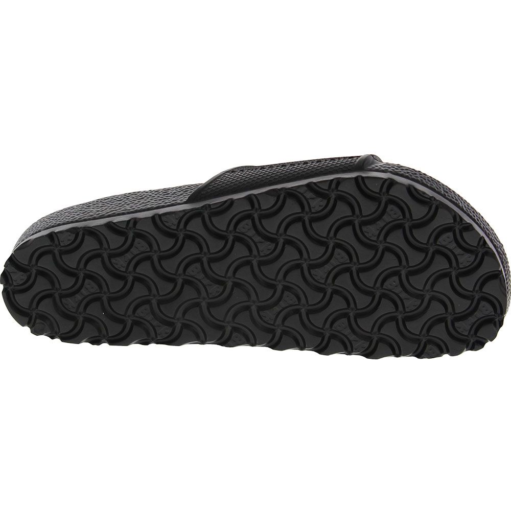 Birkenstock Barbados Slide Sandals - Womens Black Sole View