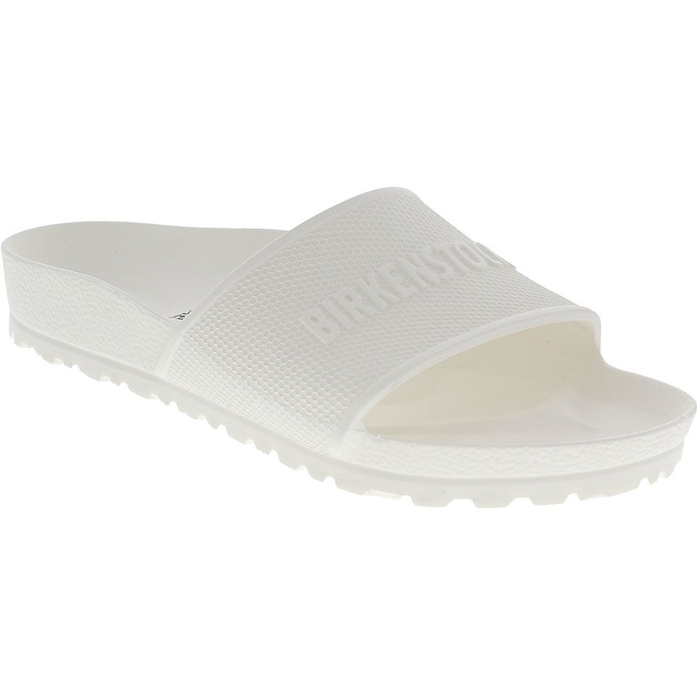 Birkenstock Barbados Slide Sandals - Womens White
