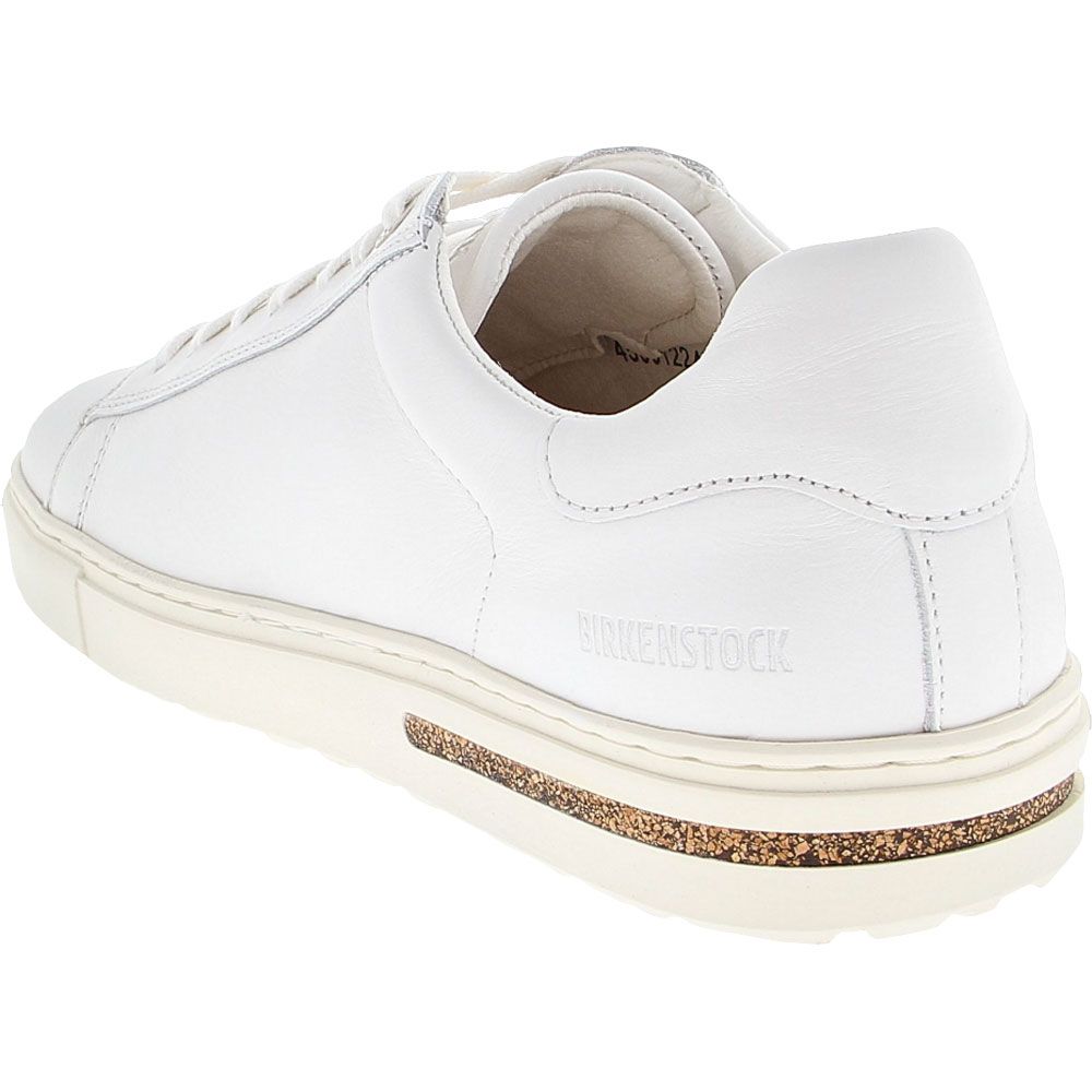 Birkenstock Bend Leather Casual Shoes - Womens White Back View
