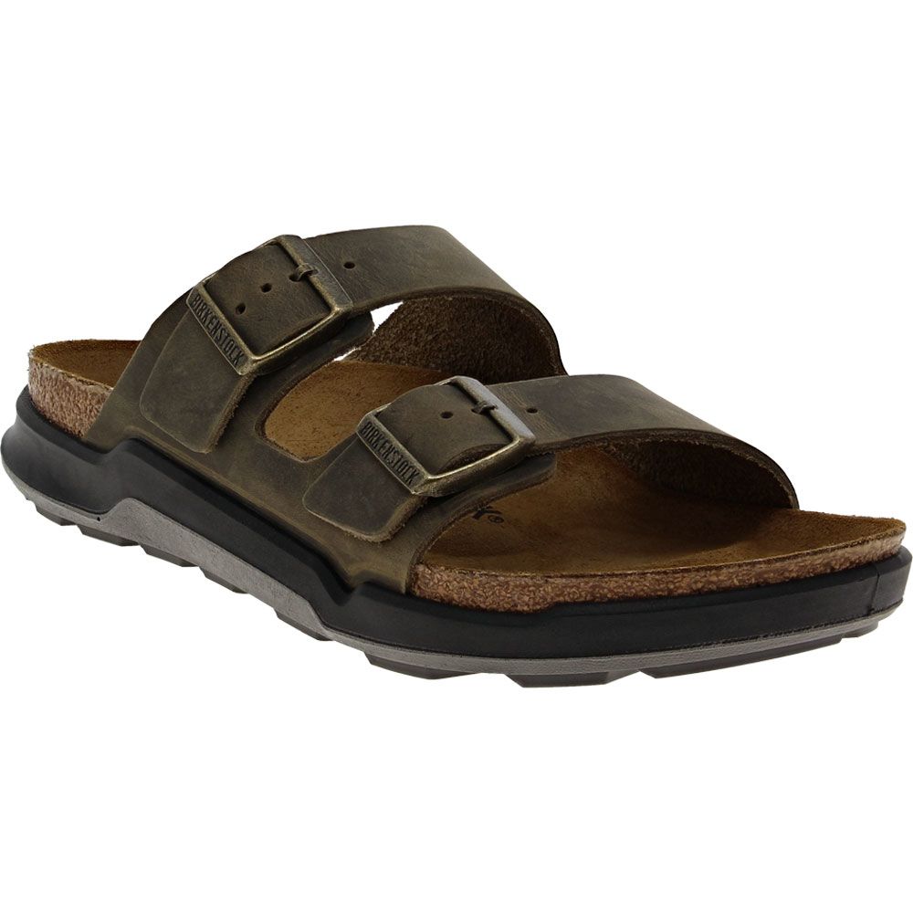 Birkenstock Arizona Rugged Sandals - Mens Khaki