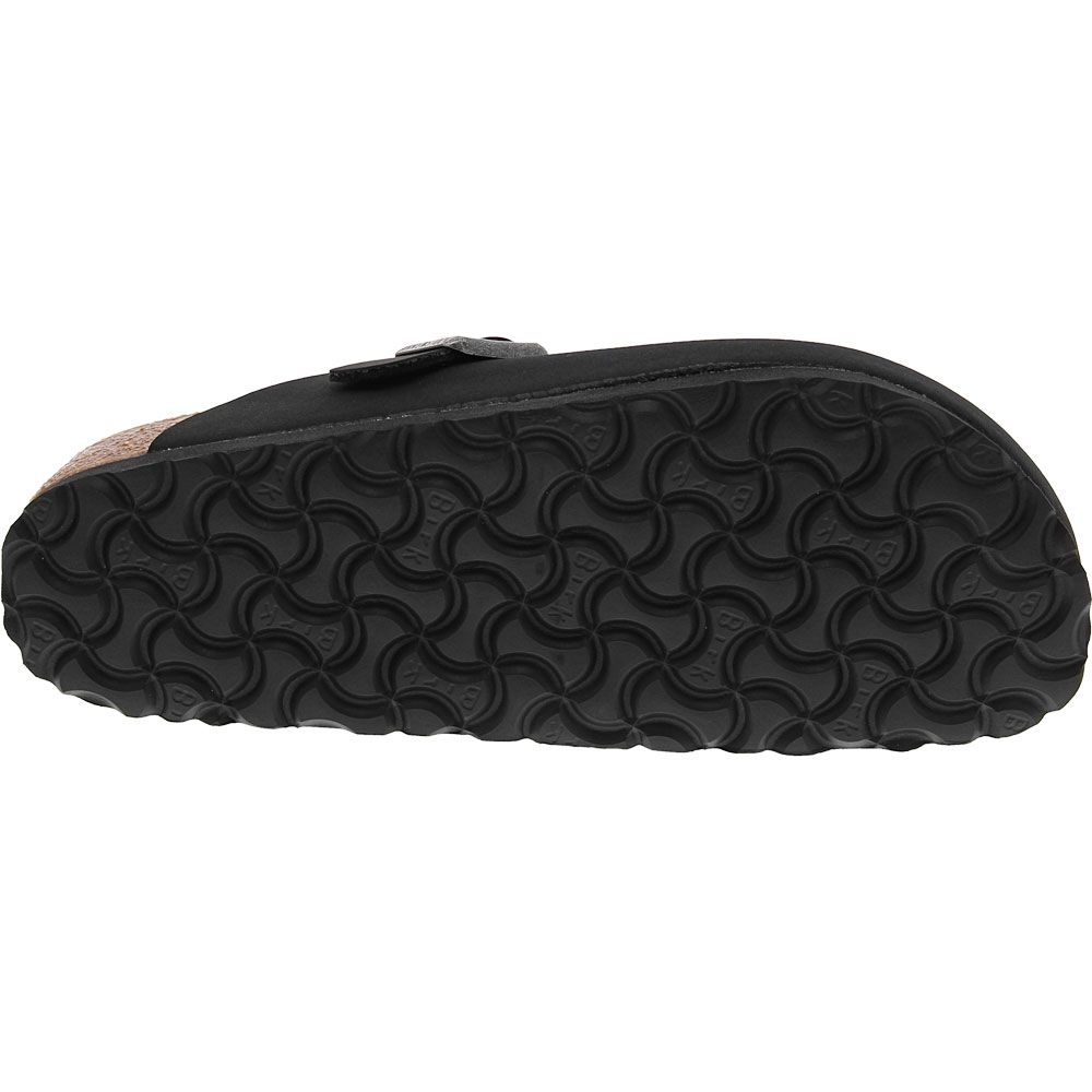 Birkenstock Boston Vegan Clogs Casual Shoes - Womens Black Sole View