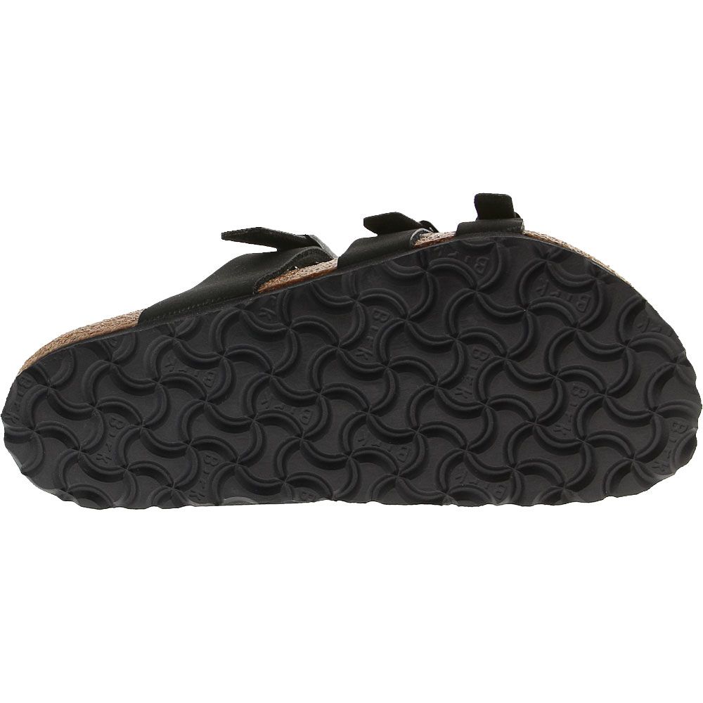 Birkenstock Franca Vegan Womens Sandals Iridescent Black Sole View