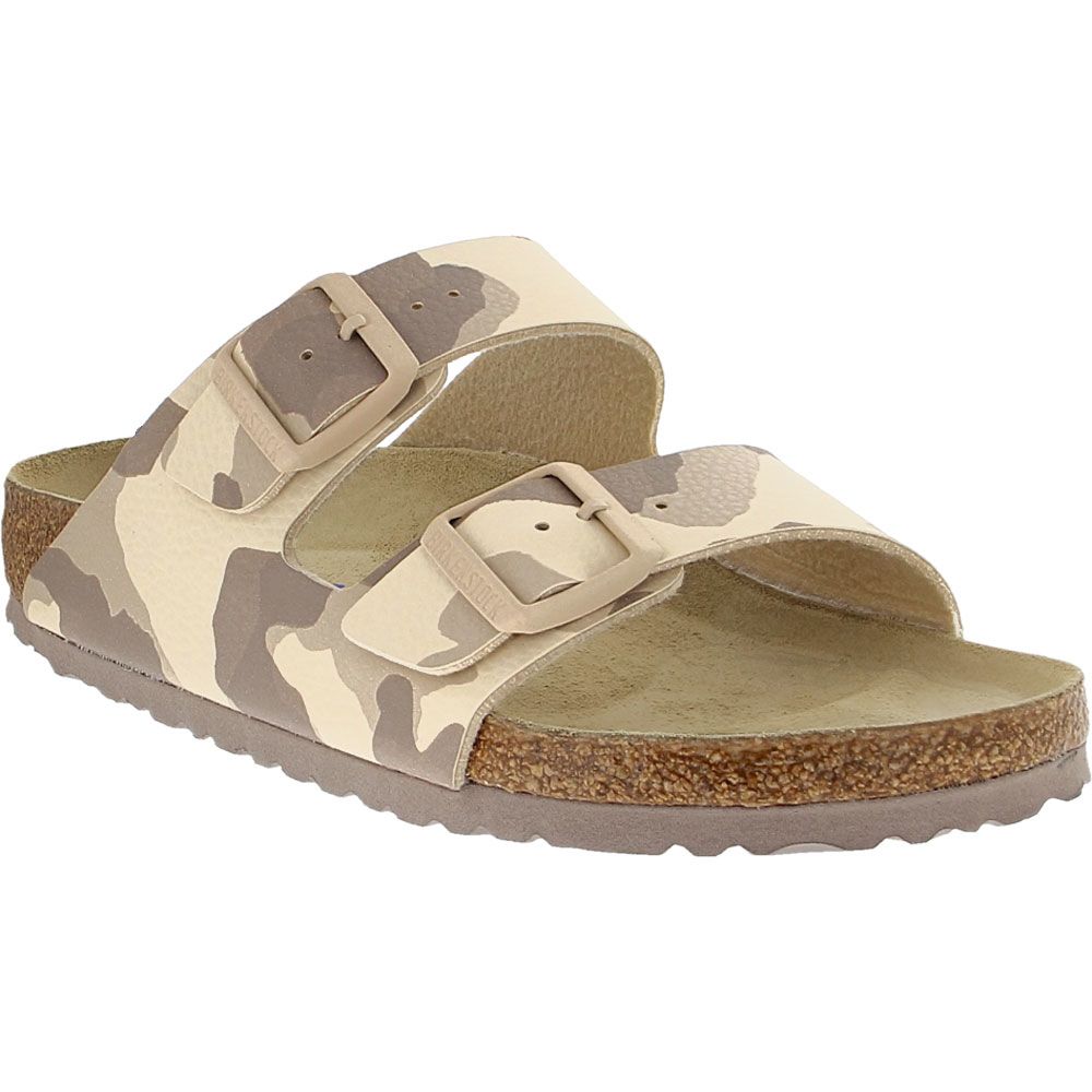 Birkenstock Arizona Footbed Soft Sandals - Womens Camouflage