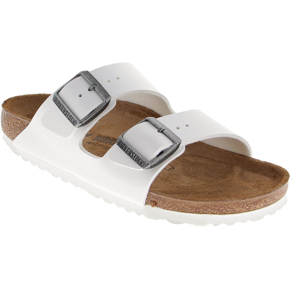 Birkenstock Arizona 2 Strap Sandals - Mens White