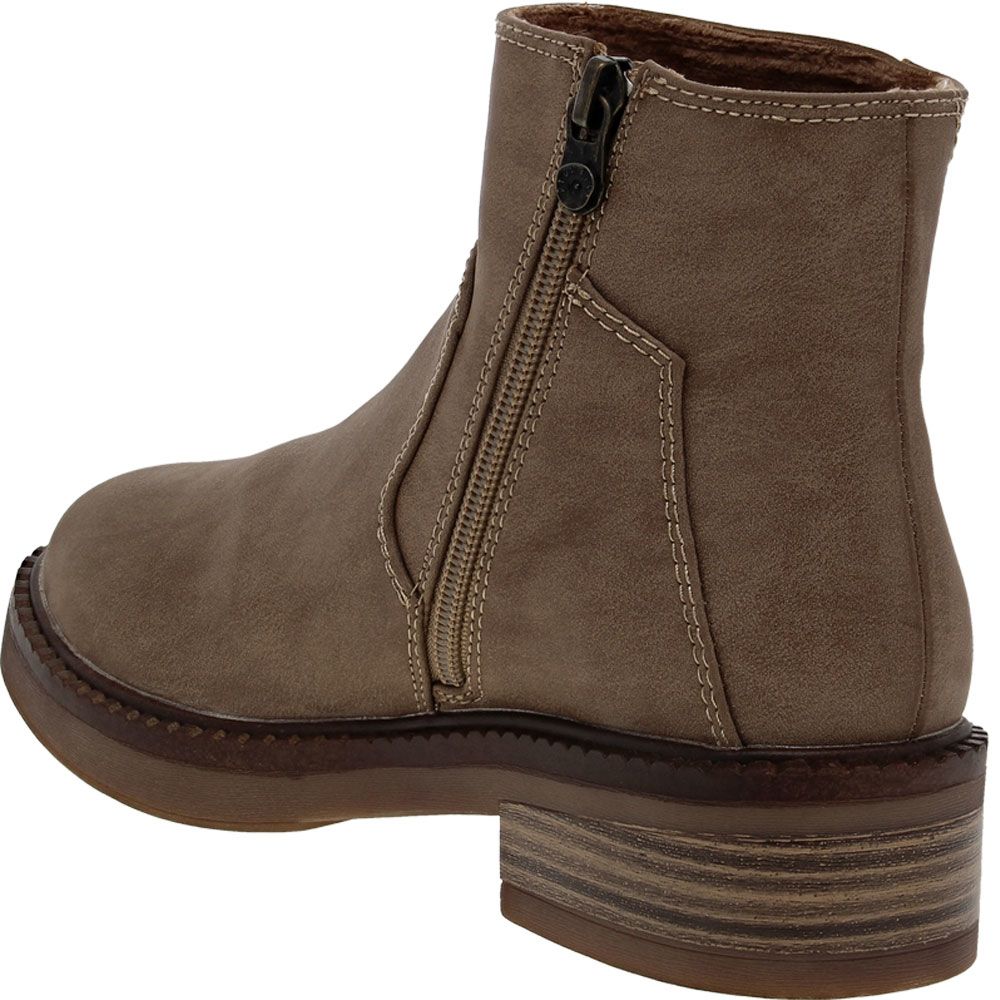 Blowfish Vienna Casual Boots - Womens Almond Redwood New Nude Back View